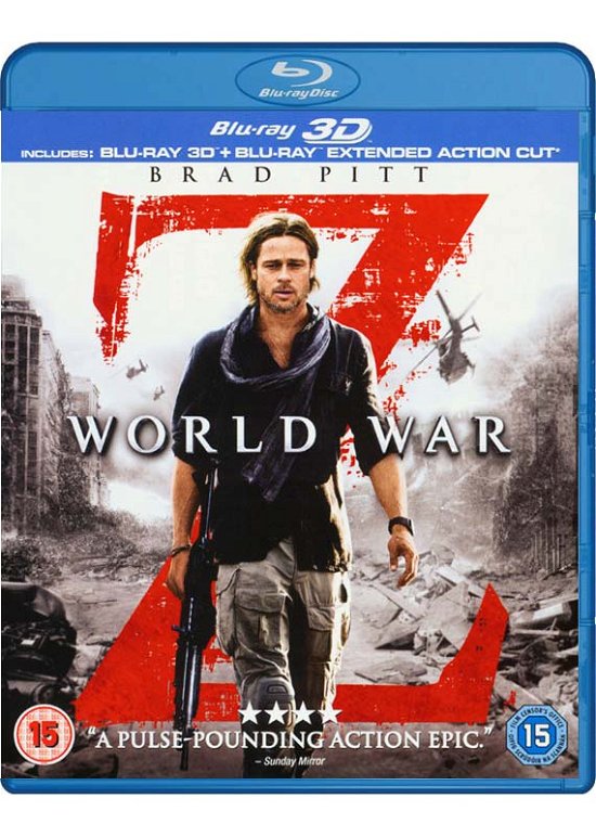 World War Z 3D+2D - World War Z - Elokuva - Paramount Pictures - 5051368252735 - maanantai 21. lokakuuta 2013