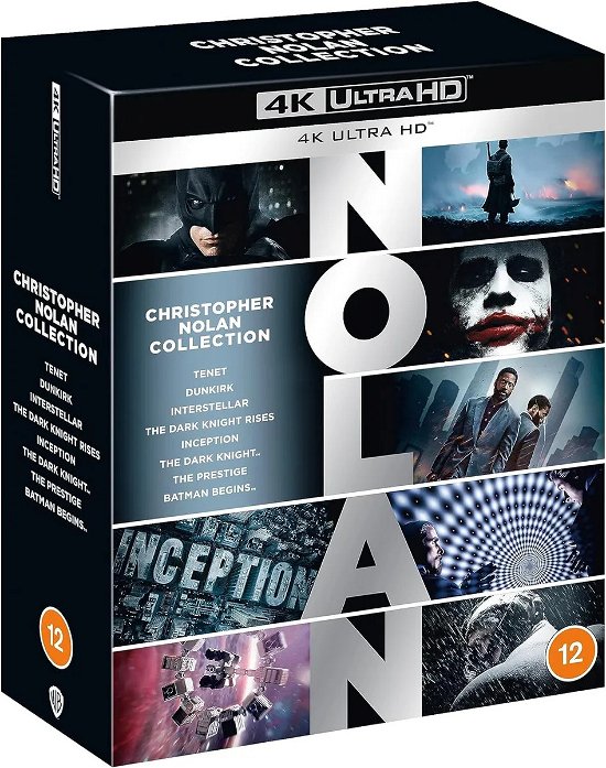Cover for Christopher Nolan · Christopher Nolan: Director's Collection (8 Films) (4K UHD Blu-ray) (2023)