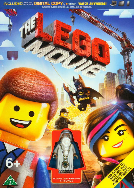 Cover for The Lego Movie · The Lego Movie (W. Figure) (Dvd / S/N) (DVD) [Standard edition] (2014)