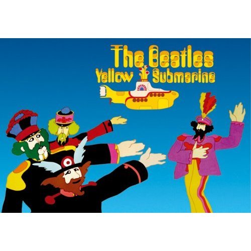 Cover for The Beatles · The Beatles Postcard: Yellow Submarine Band 1 (Standard) (Postcard)