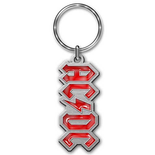 AC/DC Keychain: Logo (Die-Cast Relief) - AC/DC - Merchandise - AMBROSIANA - 5055339762735 - October 28, 2019