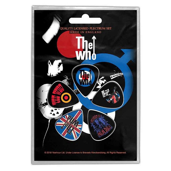 The Who Plectrum Pack: Pete Townsend - The Who - Koopwaar -  - 5055339788735 - 