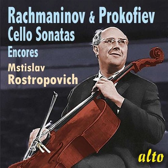 Cover for Mstislav Rostopowitsch / Sviatoslav Richter · Rachmaninoff / Prokofieff: Cello Sonaten &amp; Encores (CD) (2019)