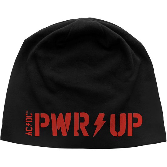 Cover for AC/DC · AC/DC Unisex Beanie Hat: PWR-UP (Bekleidung) [Black - Unisex edition] (2020)