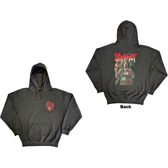Slipknot Unisex Pullover Hoodie: Burn Me Away (Back Print) - Slipknot - Merchandise -  - 5056561083735 - 