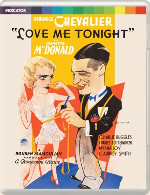 Cover for Rouben Mamoulian · Love Me Tonight (Blu-ray) [Limited edition] (2024)