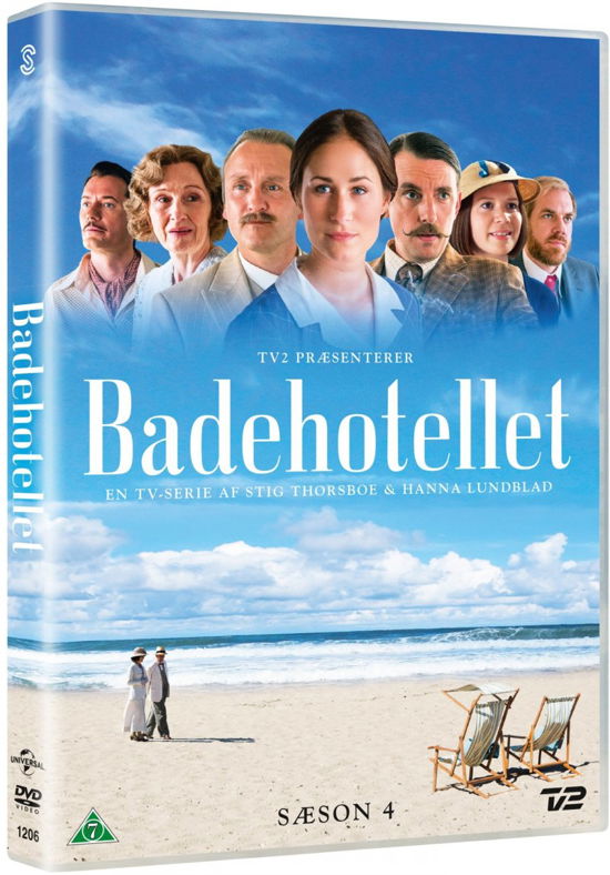 Cover for Badehotellet · Badehotellet - Sæson 4 (DVD) (2017)