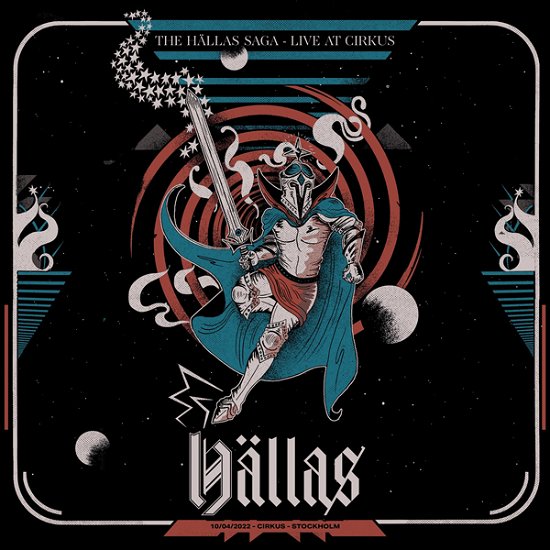 Cover for Hallas · The Hallas Saga - Live At Cirkus (LP) [Deluxe edition] (2023)