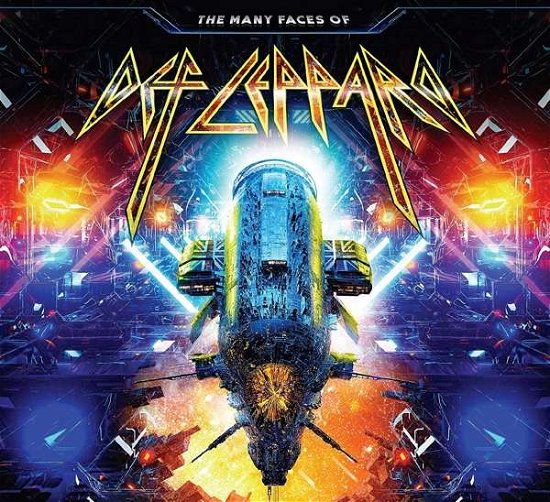 Cover for Def Leppard.=V/A= · Many Faces Of Def Leppard (CD) [High quality edition] [Digipack] (2021)
