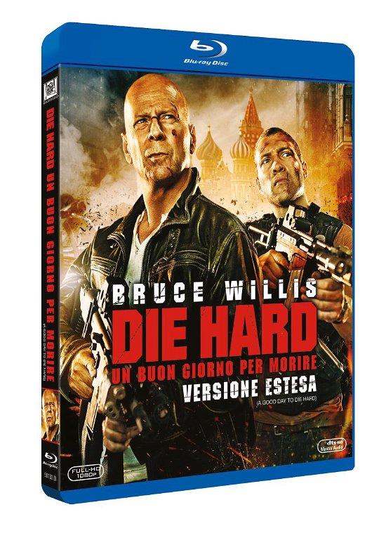 Cover for Jai Courtney,sebastian Koch,bruce Willis,mary Elizabeth Winstead · Die Hard - Un Buon Giorno Per Morire (Blu-ray) (2013)
