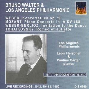 Cover for Mozart / Carter / Fleisher / Walter · Pno Con (CD) (2002)