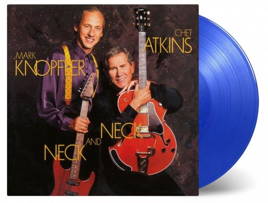 Cover for Chet Atkins / Mark Knopfler · Neck and Neck (LP) [Coloured edition] (2020)