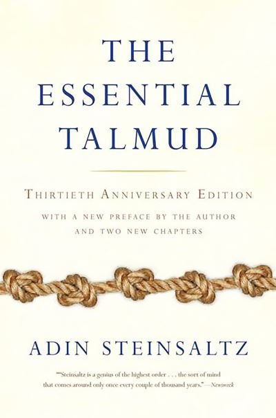 Cover for Adin Steinsaltz · The Essential Talmud (Paperback Bog) (2006)