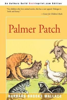 Cover for Barbara Brooks Wallace · Palmer Patch (Paperback Bog) (2000)