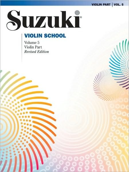 Suzuki violin  5 Bok rev - Suzuki - Libros - Notfabriken - 9780739060735 - 28 de abril de 2010