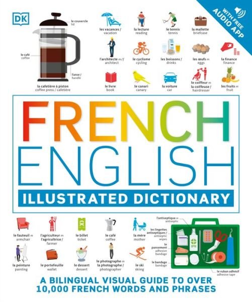 Cover for Dk · French English Illustrated Dictionary (Buch) (2023)