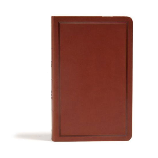 Cover for Holman Bible Publishers · KJV Deluxe Gift Bible, Brown LeatherTouch (Book) (2020)