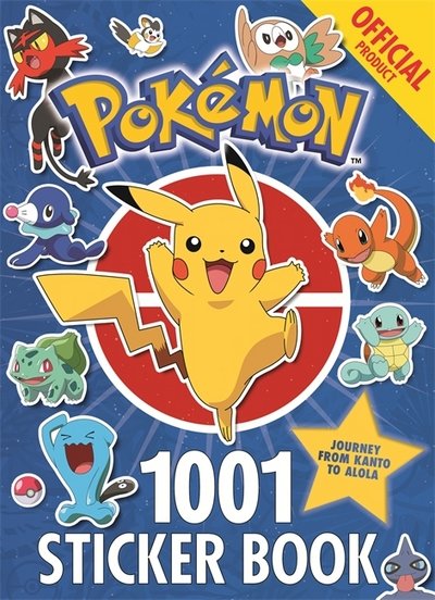 The Official Pokemon 1001 Sticker Book - Pokemon - Pokemon - Kirjat - Hachette Children's Group - 9781408354735 - torstai 8. maaliskuuta 2018