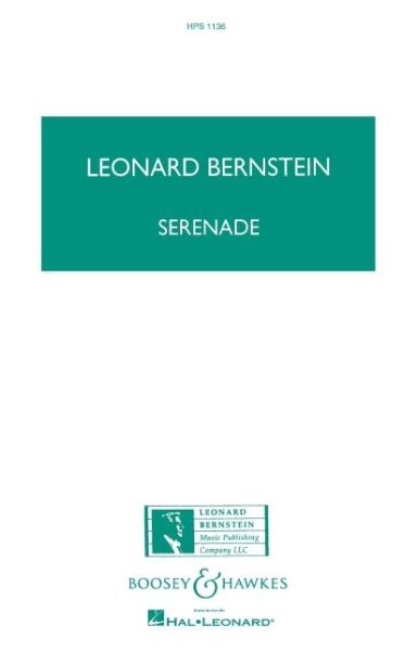 Cover for Leonard Bernstein · Serenade After Plato&amp;apos; s Symposium (Book) (2004)