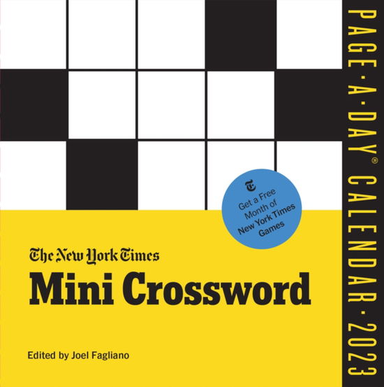 Cover for Workman Calendars · The New York Times Mini Crossword Page-A-Day Calendar for 2023 (Calendar) (2022)