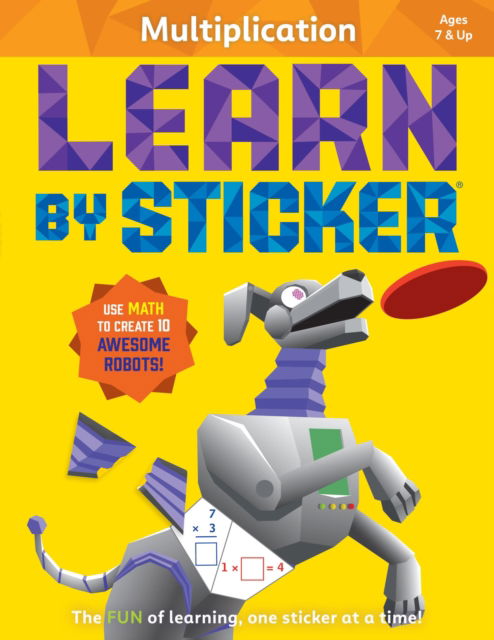 Cover for Workman Publishing · Learn by Sticker: Multiplication (Paperback Book) (2025)