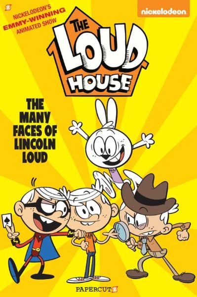 Cover for The Loud House Creative Team · The Loud House #10: The Many Faces of Lincoln Loud - The Loud House (Paperback Bog) (2020)