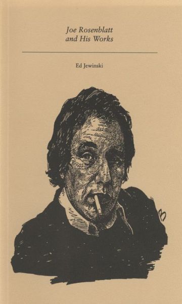 Cover for Ed Jewinski · Joe Rosenblatt and His Works (Paperback Book) (1992)