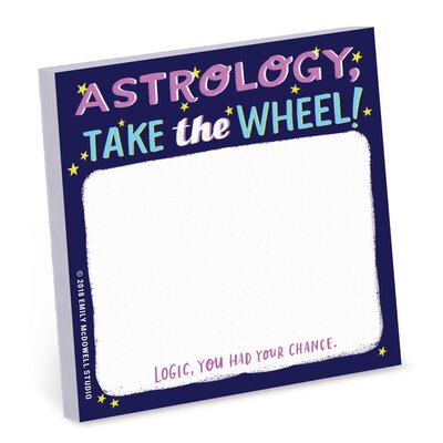 Em & Friends Astrology Sticky Note - Em & Friends - Książki - Knock Knock - 9781642444735 - 2019