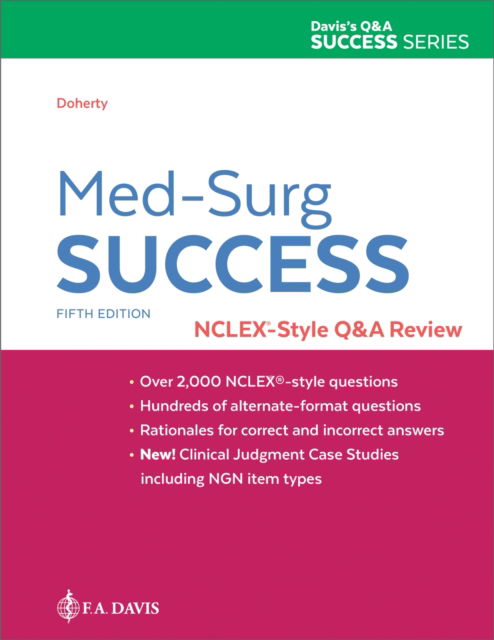 Cover for Christi D. Doherty · Med-Surg Success: NCLEX-Style Q&amp;A Review (Paperback Book) [5 Revised edition] (2024)