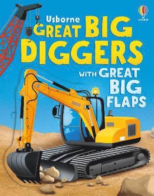 Cover for Alice Beecham · Great Big Diggers (with great big flaps) - Great Big Flaps (Board book) (2025)