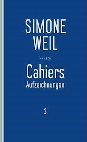 Cover for Weil · Cahiers.3 (Book)