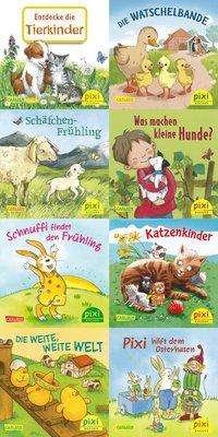 Cover for Carlsen Verlag GmbH · Pixi-Serie Nr. 273: Pixis liebste Tierkinder (8x8 Exemplare) (Taschenbuch) (2021)