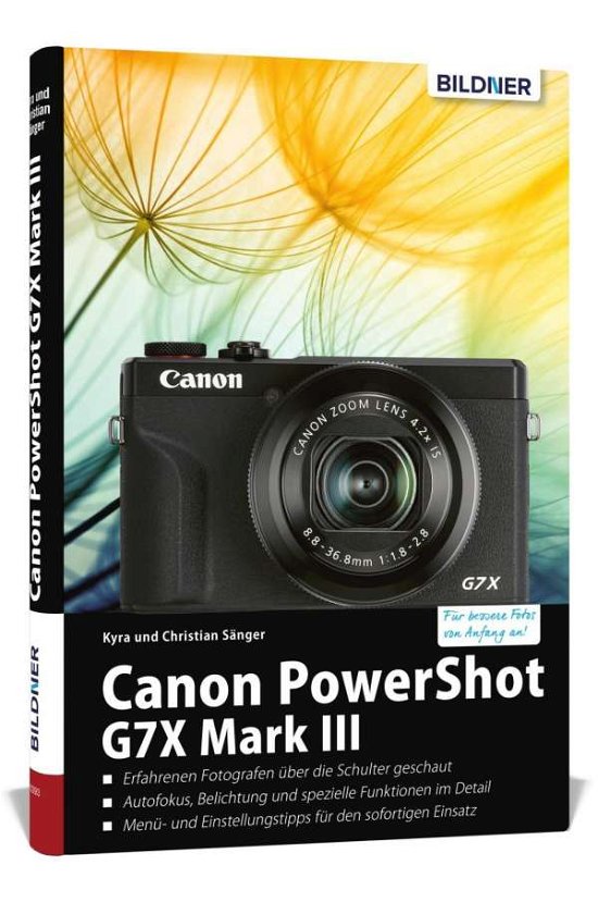 Cover for Sänger · Canon PowerShot G7X Mark III (Bog)