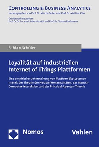 Cover for Fabian Schuler · Loyalitat Auf Industriellen Internet of Things Plattformen (Paperback Book) (2022)