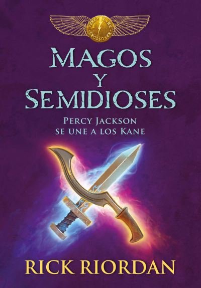 Cover for Rick Riordan · Magos y semidioses (Paperback Book) (2018)