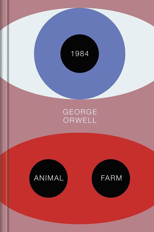Cover for George Orwell · Gyldendals Kronjuveler: 1984 &amp; Animal Farm (Gebundesens Buch) [1. Ausgabe] (2023)