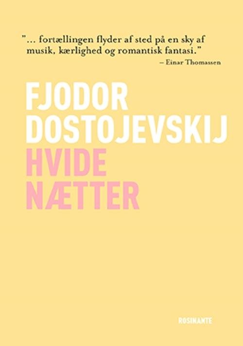 Cover for Fjodor Dostojevskij · Hvide nætter (Gebundesens Buch) [1. Ausgabe] (2016)