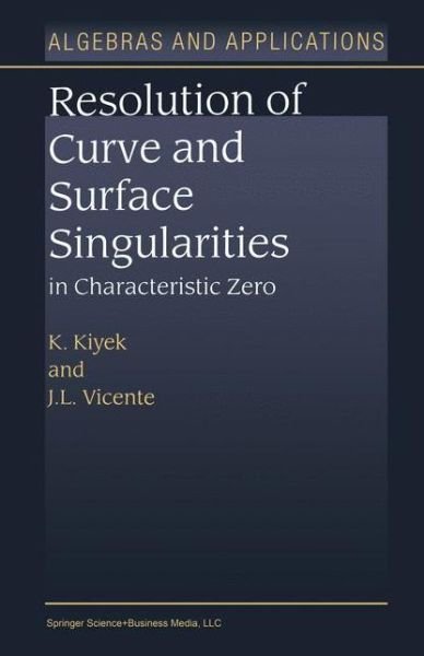 K. Kiyek · Resolution of Curve and Surface Singularities: in Characteristic Zero - Algebra and Applications (Paperback Bog) [1st Ed. Softcover of Orig. Ed. 2004 edition] (2010)