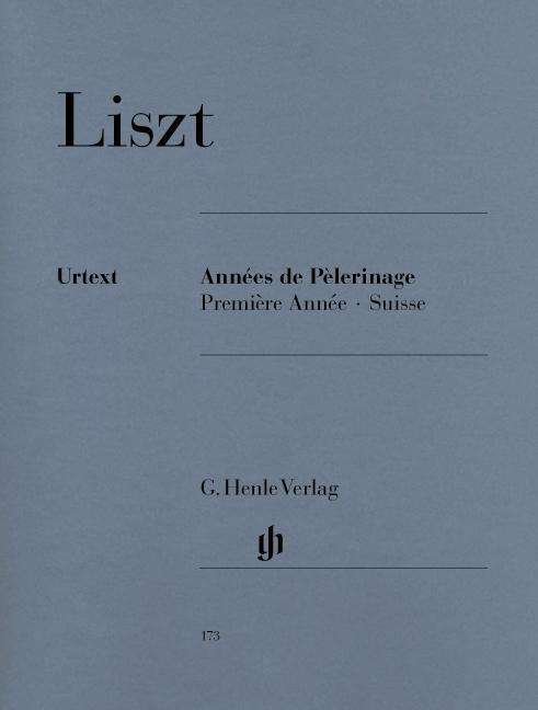 Cover for F Liszt · Annees de Peleri.Premiere.HN173 (Book) (2018)