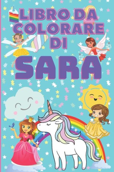 Cover for Libri Magici · Libro da colorare di Sara (Paperback Book) (2021)