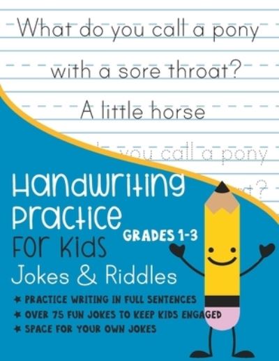 Cover for Kenniebstyles Journals · Handwriting Practice for Kids Grade 1-3 Jokes and Riddles (Paperback Book) (2020)