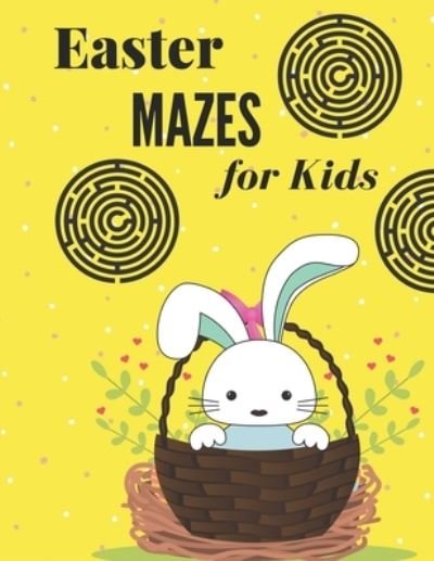 Cover for Aymane Jml · Easter Mazes for Kids (Pocketbok) (2021)