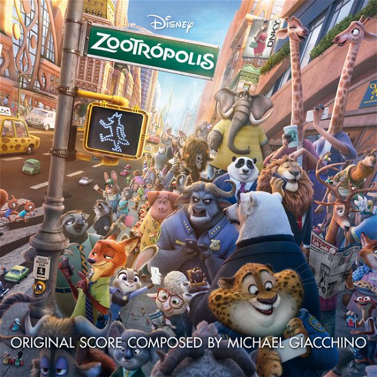 Zootropolis (Soundtrack) - Michael Giacchino - Musik - DISNEY RECORDS - 0050087343736 - 4 mars 2016