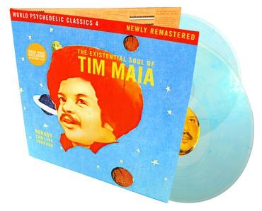 Cover for Tim Maia · World Psychedelic Classics 4 - Nobody Can Live Forever (Blue Vinyl) (LP) (2016)
