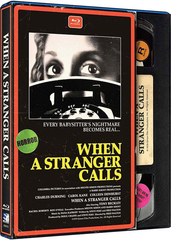 Cover for When a Stranger Calls Retro VHS BD (Blu-ray) (2020)