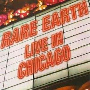 Cover for Rare Earth · Live in Chicago (Red Vinyl) (LP) [Limited edition] (2021)