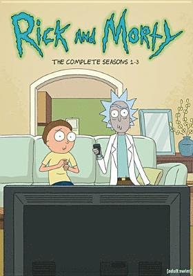 Cover for Rick &amp; Morty: Complete Seasons 1-3 (DVD) (2019)