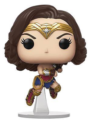 Cover for Funko Pop! Heroes: · Wonder Woman 1984 - Wonder Woman Flying (Metallic) (MERCH) (2020)