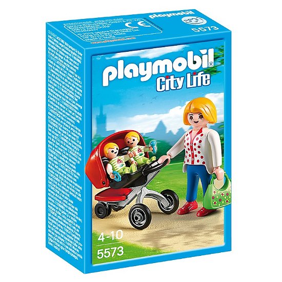Cover for Playmobil | Playmobil City Life · Tweeling Kinderwagen (5573) (MERCH) (2017)