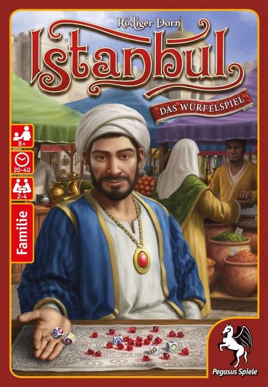 Cover for Istanbul Würfelspiel *Fachhandels-exklusiv bis 31. · Istanbul - Das Würfelspiel (Spie.55118G (Book) (2018)